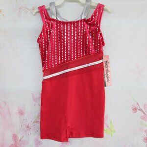 Leotard New Body Wrappers Girl's Velvet Biketard Dance Ballet Costume